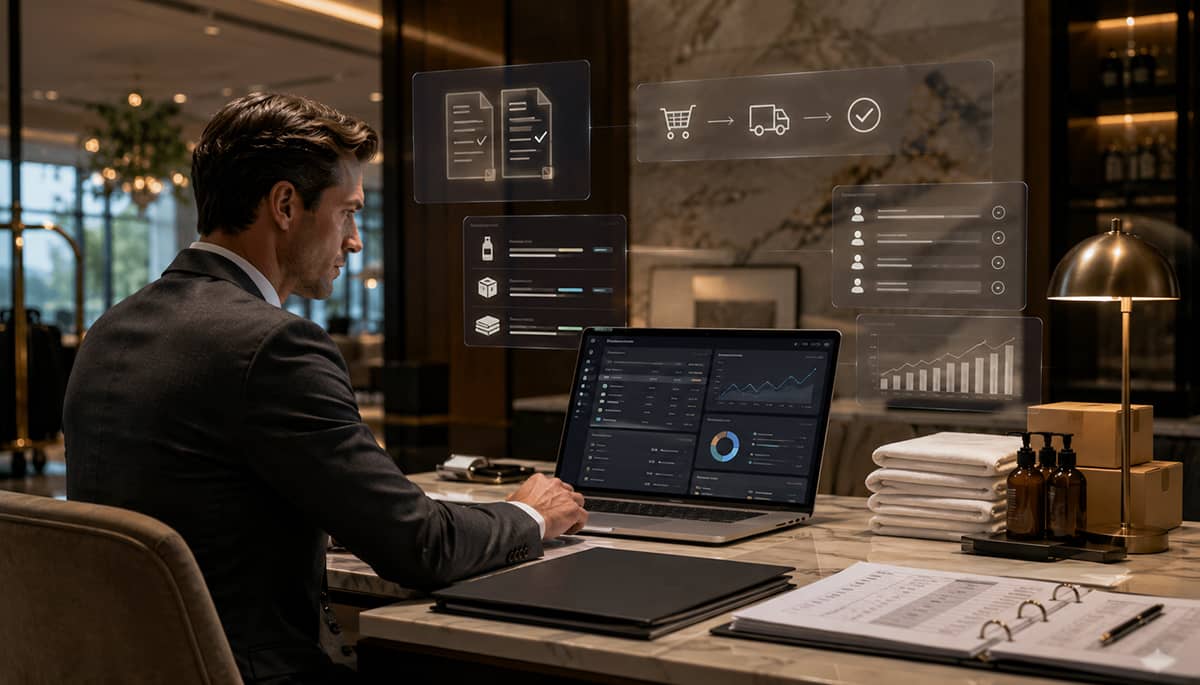 Hotel procurement automation: less chaos, higher margin and financial control